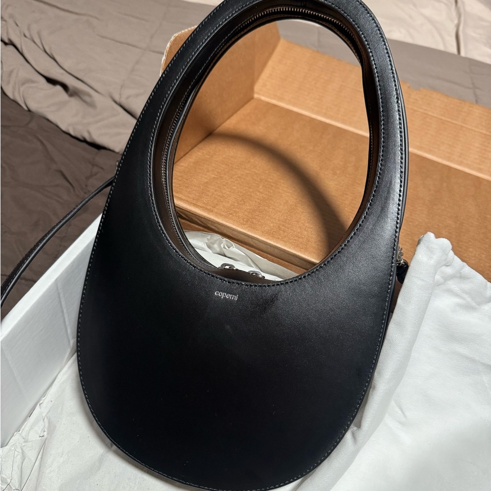 Coperni Black Cross Body swipe bag